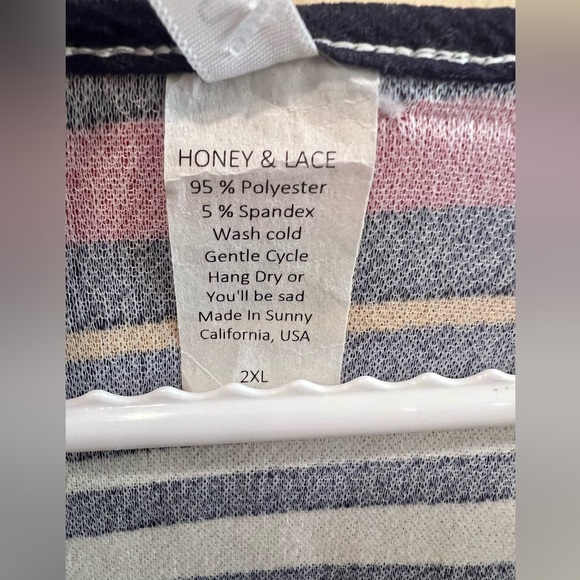 Lightweight Striped Dress - Picture 4 of 4